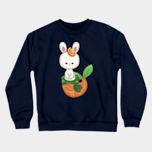 Bunny Orange Mermaid Crewneck Sweatshirt